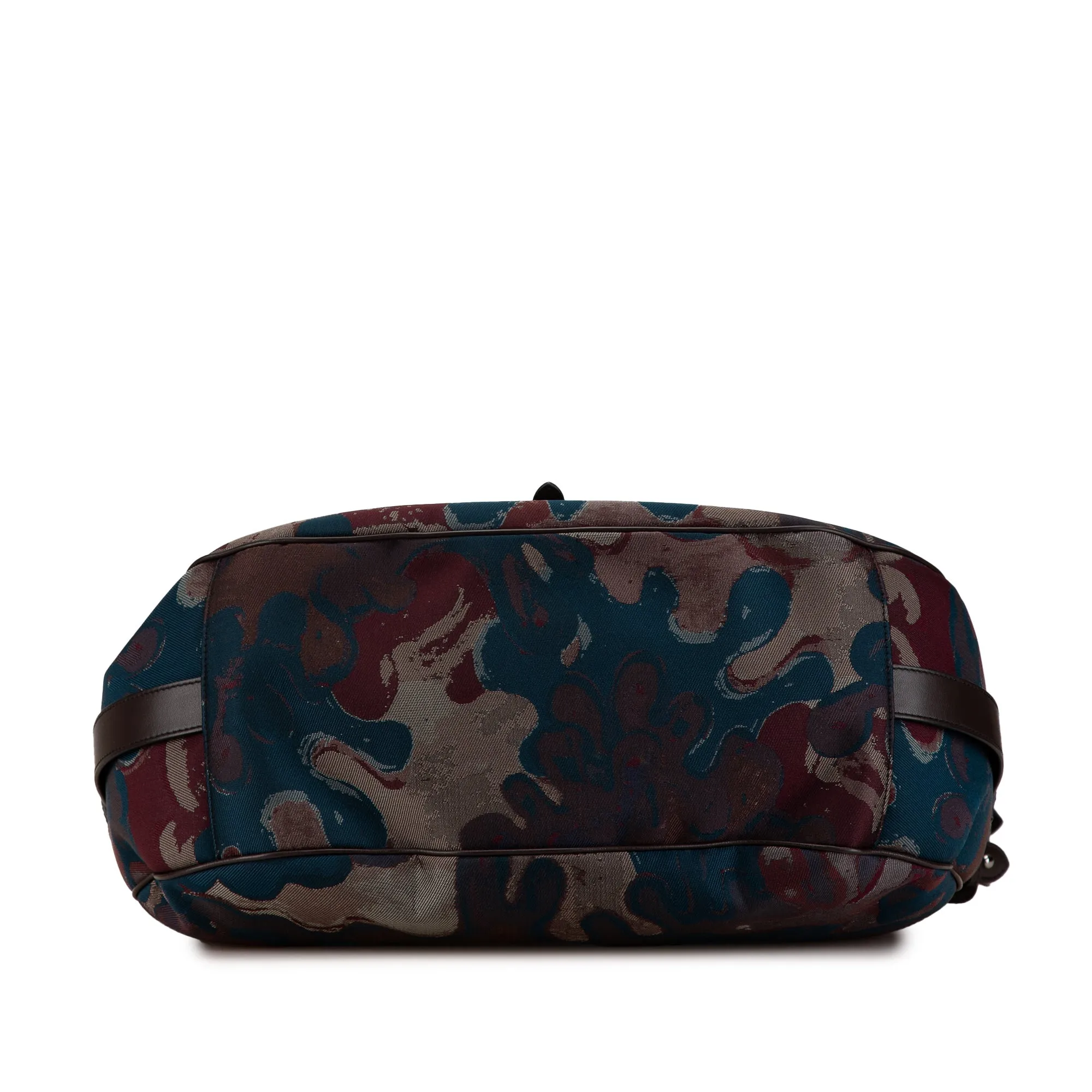 Peter Doig Denim Camouflage Soft Saddle Bag