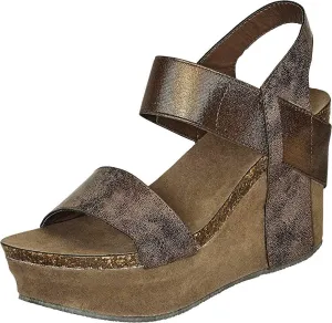 Pierre Dumas Women's Hester-1 Wedge Sandal