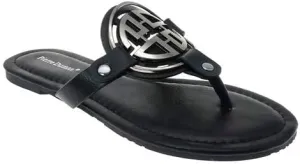 Pierre Dumas Women's Limit-24 Sandal Black 8 M