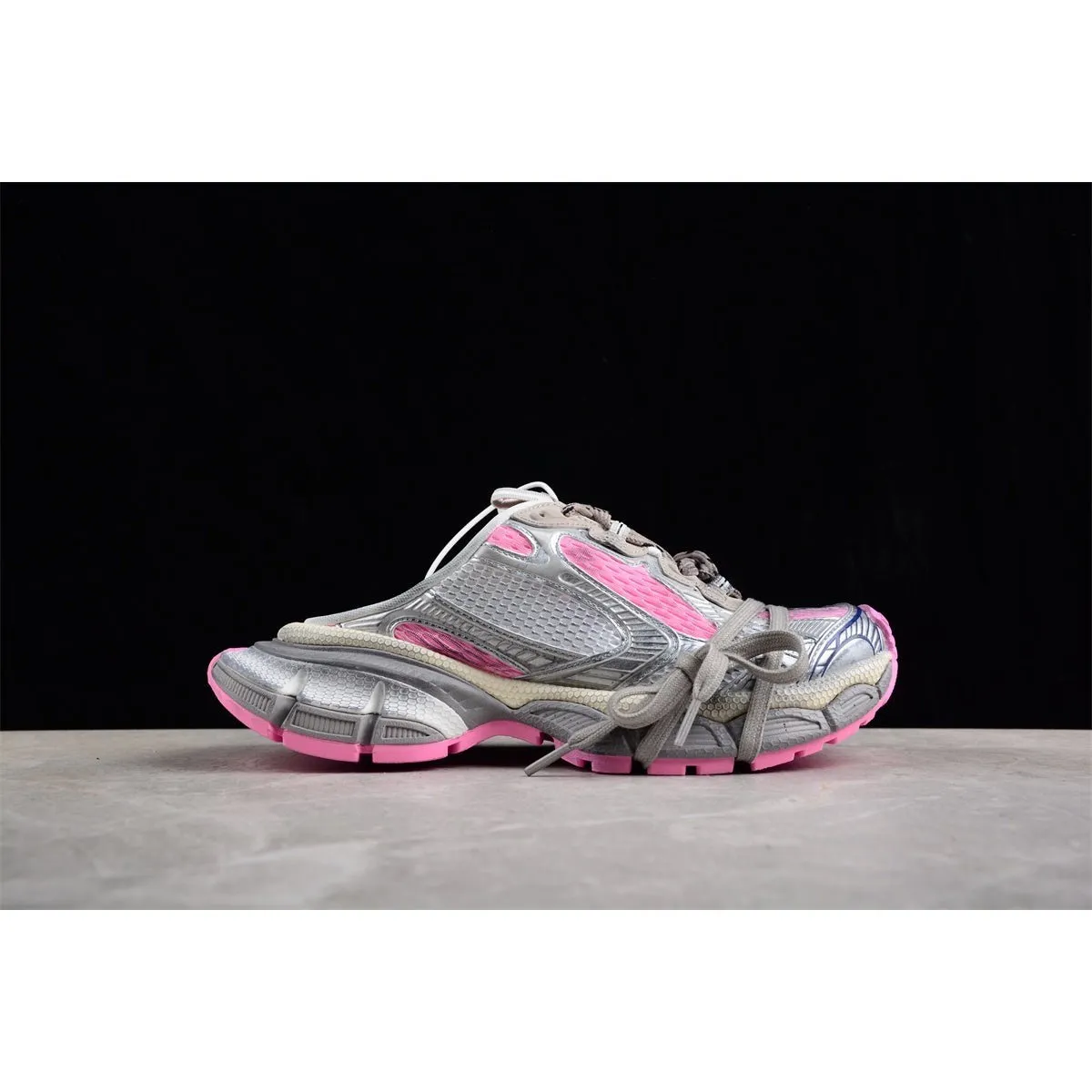 PINK GREY Festive offer Super sale BALENCIAGA x MULE 3XL