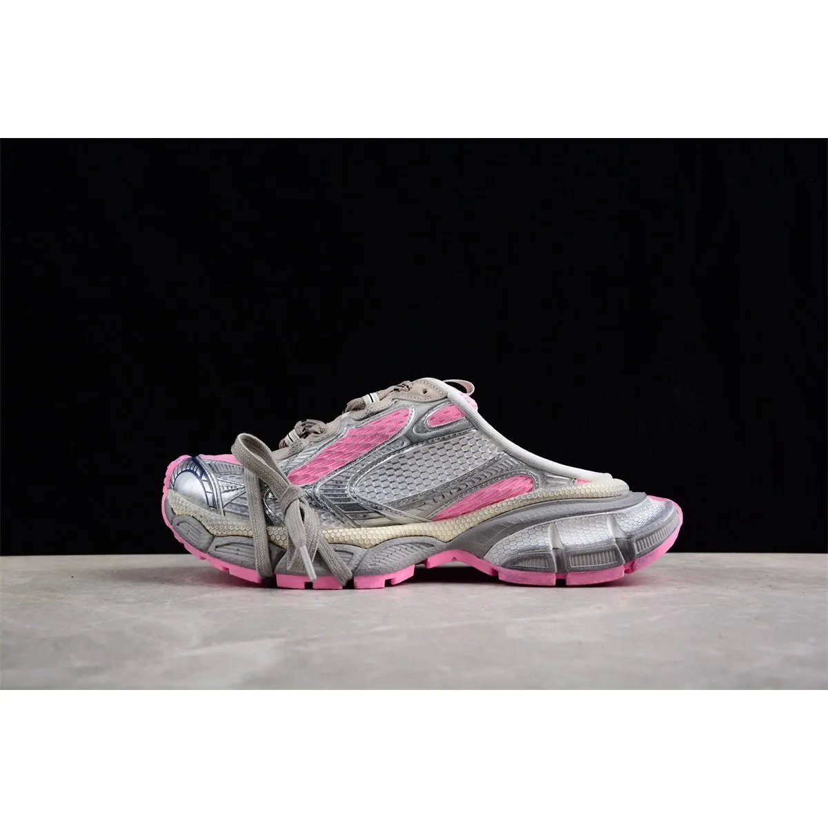 PINK GREY Festive offer Super sale BALENCIAGA x MULE 3XL