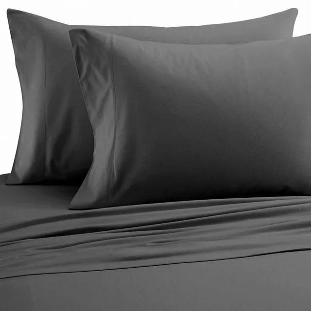 Plain Ultra Soft 4pcs Elastic Fitted Bed Sheet Set