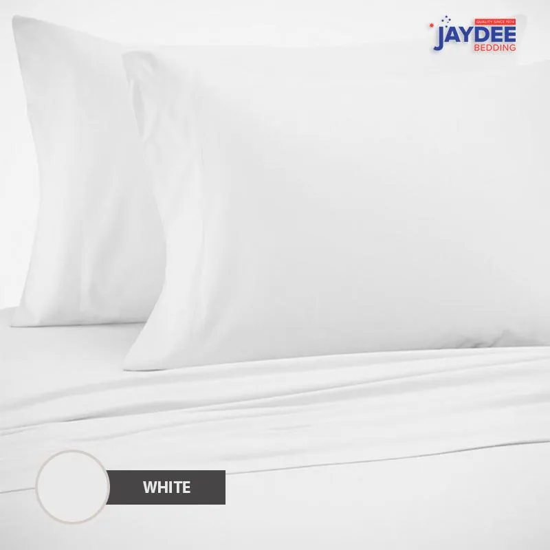 Plain Ultra Soft 4pcs Elastic Fitted Bed Sheet Set