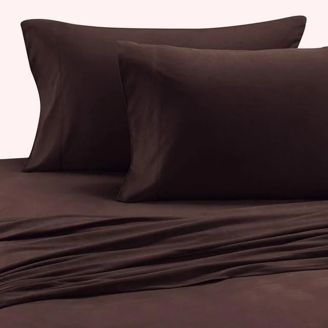 Plain Ultra Soft 4pcs Elastic Fitted Bed Sheet Set