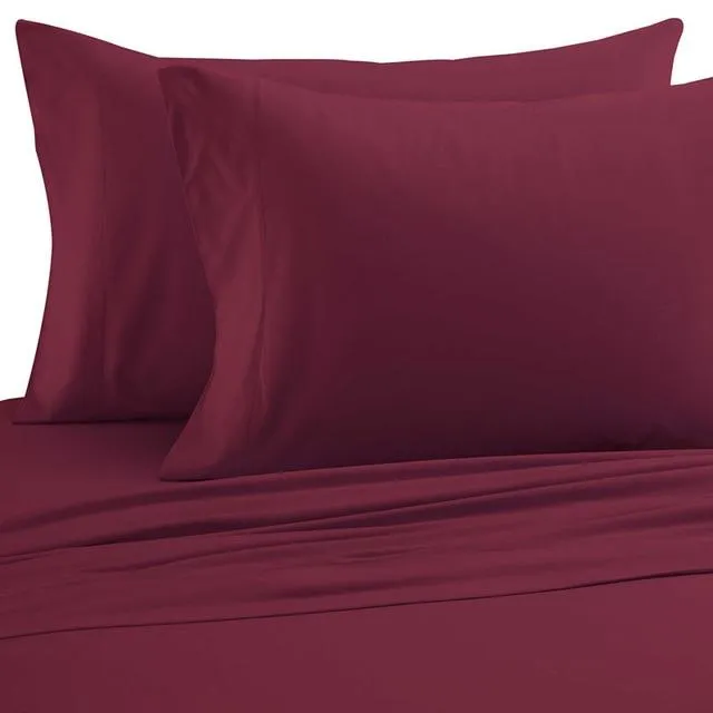Plain Ultra Soft 4pcs Elastic Fitted Bed Sheet Set