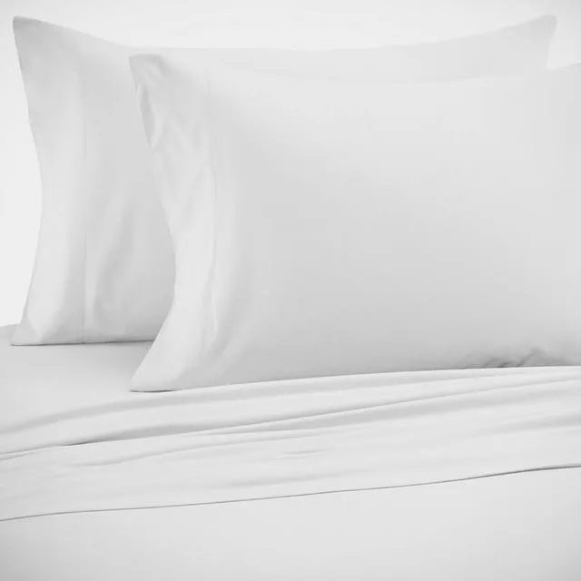Plain Ultra Soft 4pcs Elastic Fitted Bed Sheet Set