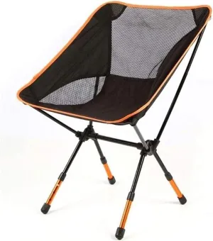 Portable Lightweight Compact Folding Camping Chairs Metal Comfortable Breathable Mesh Picnic Chair for Camping