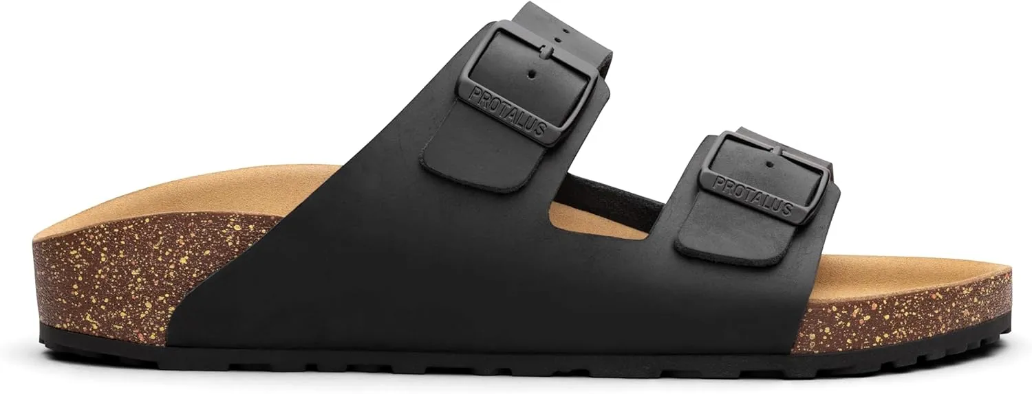 Protalus Cascade – Men's Comfort Sandal with Alignment Technology, Arch Support, Deep Heel Cup, and Plantar Fasciitis Relief