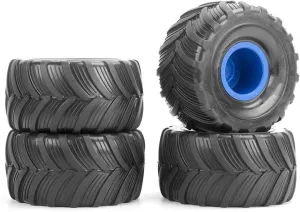 Rc Wheel Rim Tire for LMT for LOSI for LT18096 1/18 Tire RC for Model Remote Control Car Modification Upgrade 4pcs Tires
