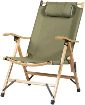 Recliner Chair,3 Gear Adjustable Heavy Duty Directors Chairs Supports for Adults, Folding Portable for Lightweight Low Beach Chair for Hiking Concert Fishing Lawn Picnic, Suppor