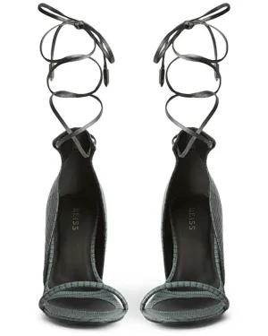 Reiss Coco Leather Sandal