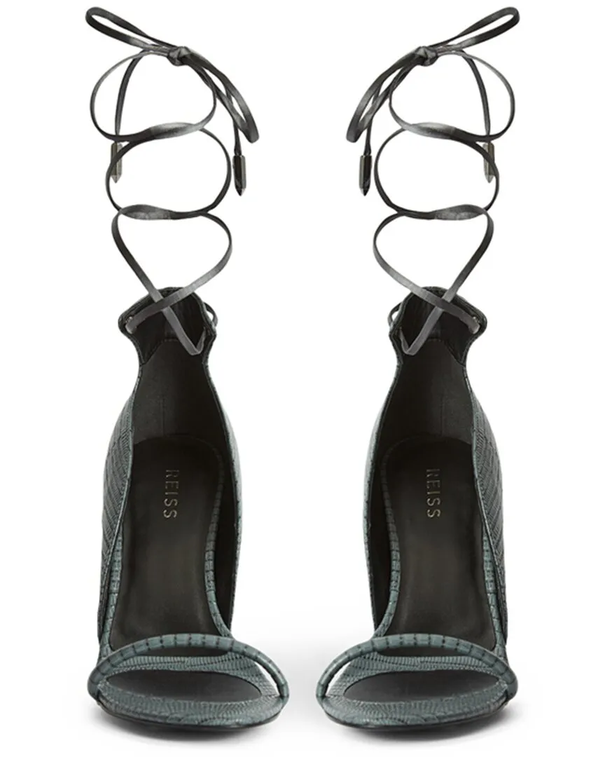 Reiss Coco Leather Sandal