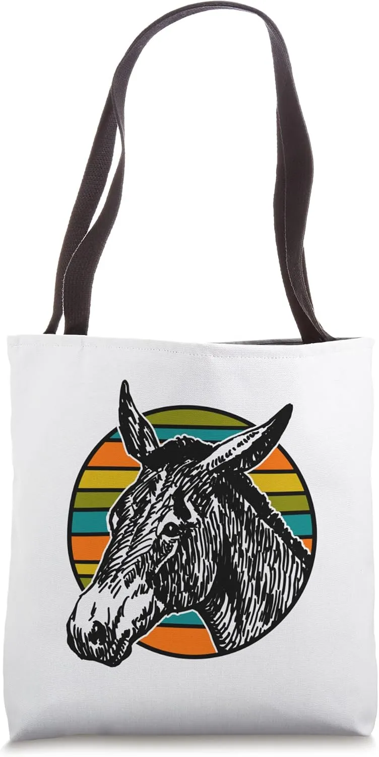 Retro Mule Tote Bag