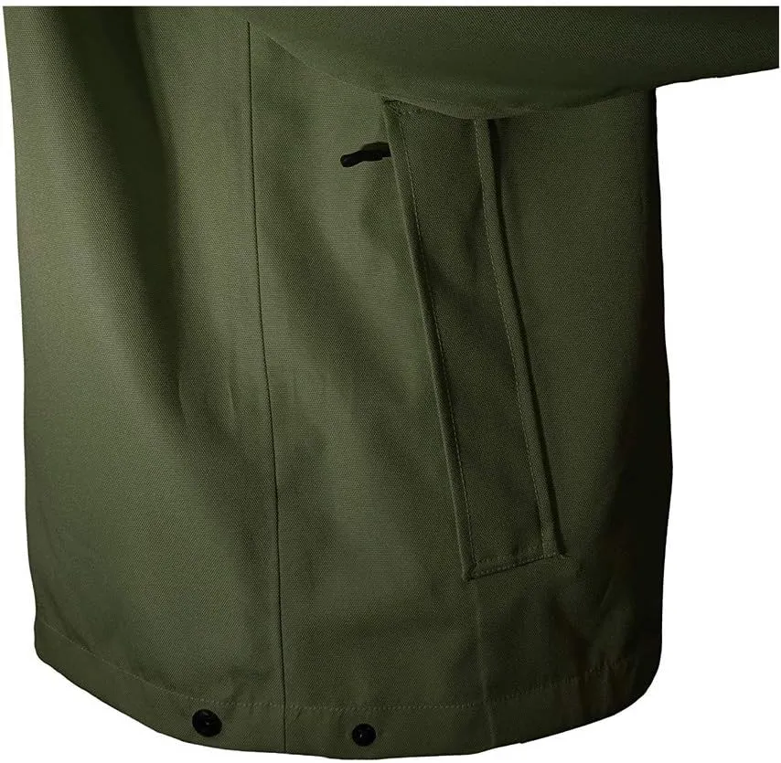 Rivers West Men's 40/40 Waterproof Lightweight Ultra Packable Rain Jacket with Fixed Adjustable Hood