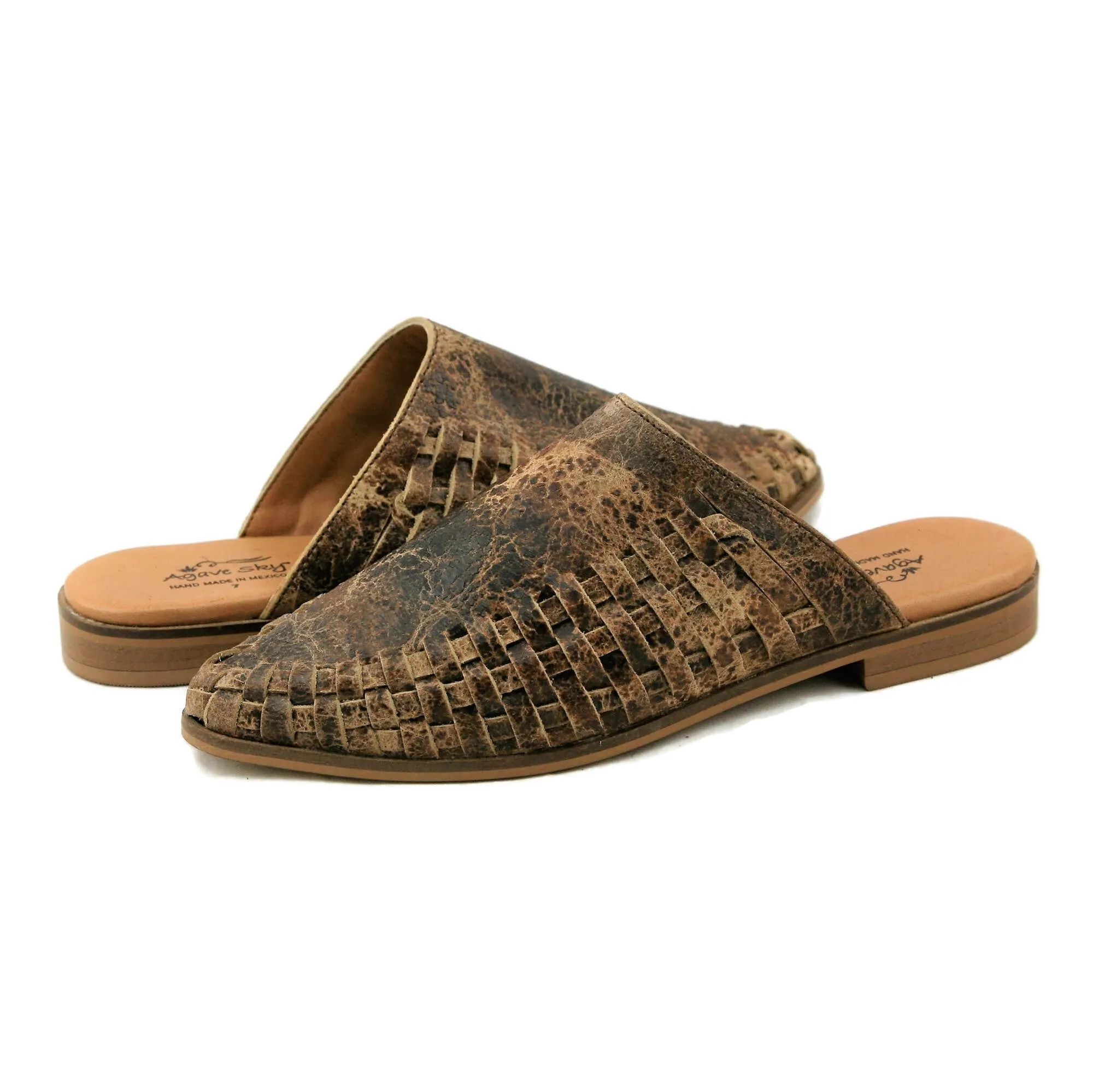 Rose Flat Mule