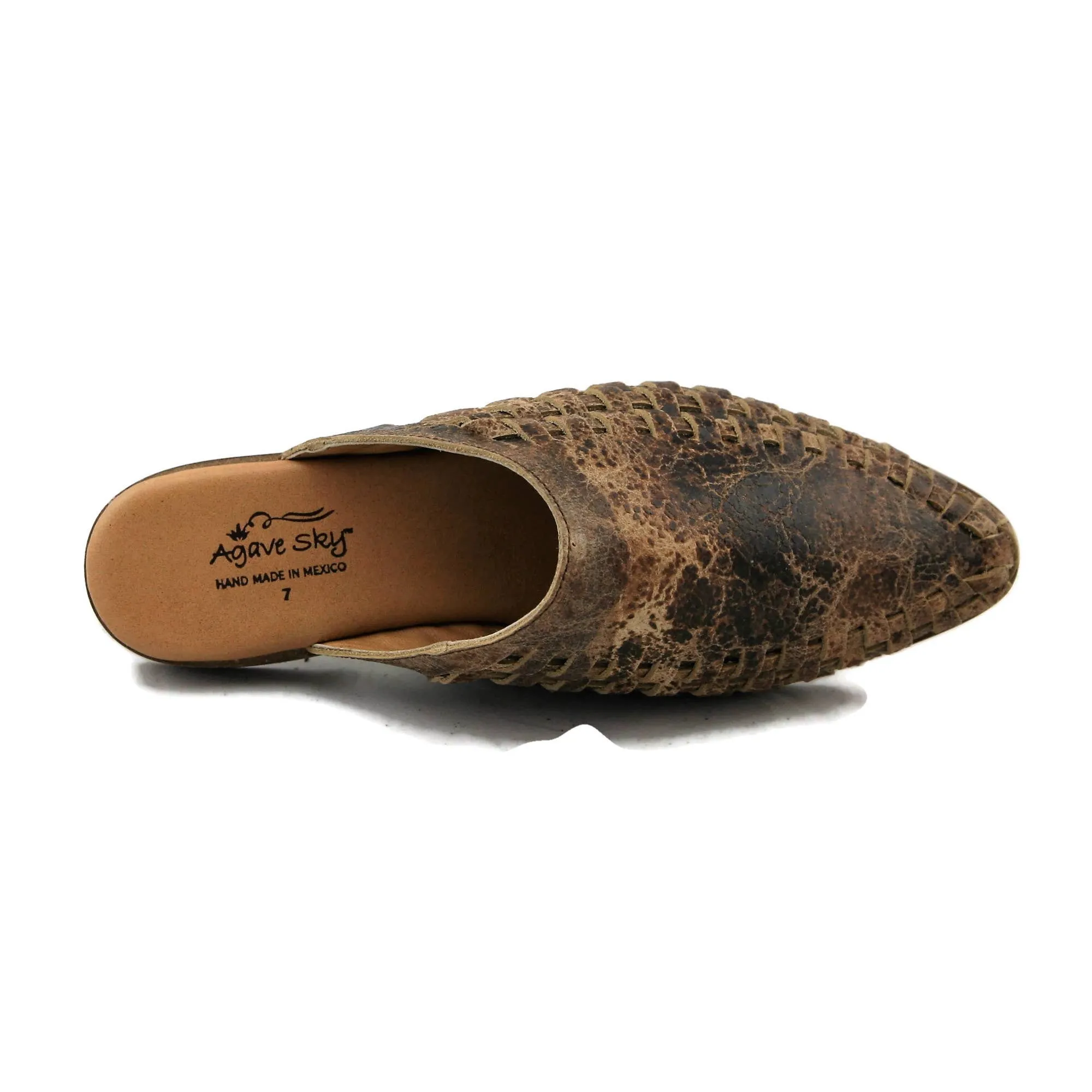 Rose Flat Mule