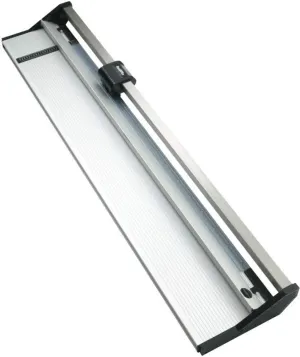 Rotatrim 60321 DigiTech  49" Rotary Trimmer, Strong 1 1/4" Stainless Steel Guide Rail Provides Cutting Head Stability, Single Roller Mechanism Results in Lighter Cutting Action, Maximum Cut Depth of 2