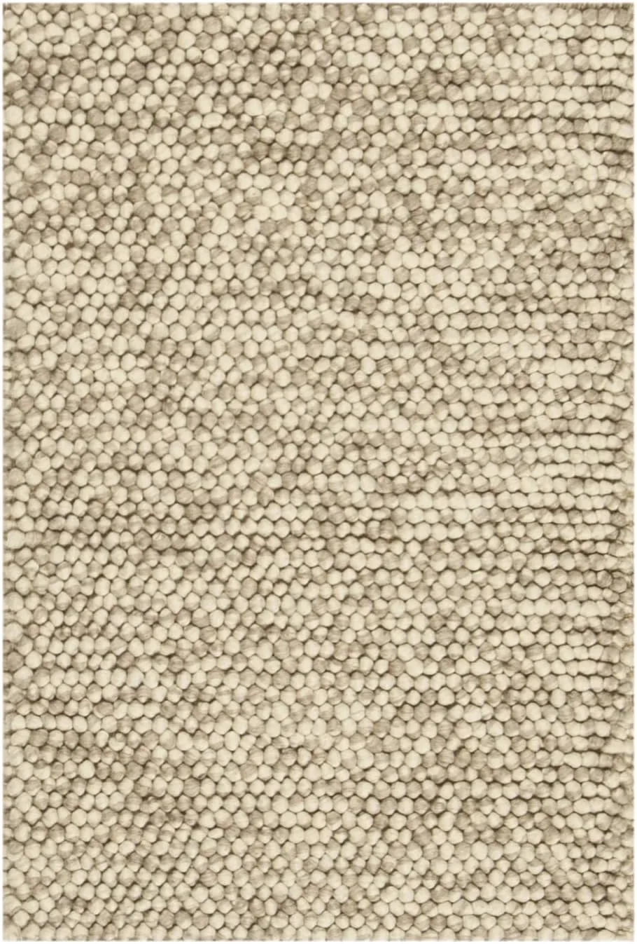 SAFAVIEH Natura Collection Accent Rug - 2' x 3', Beige, Handmade Wool, Ideal for High Traffic Areas in Entryway, Living Room, Bedroom (NAT620B)