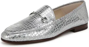 Sam Edelman Women's Loraine Loafer, Soft Silver, 9