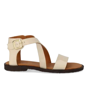 Sandal with buckle