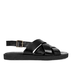 Sandal with buckle