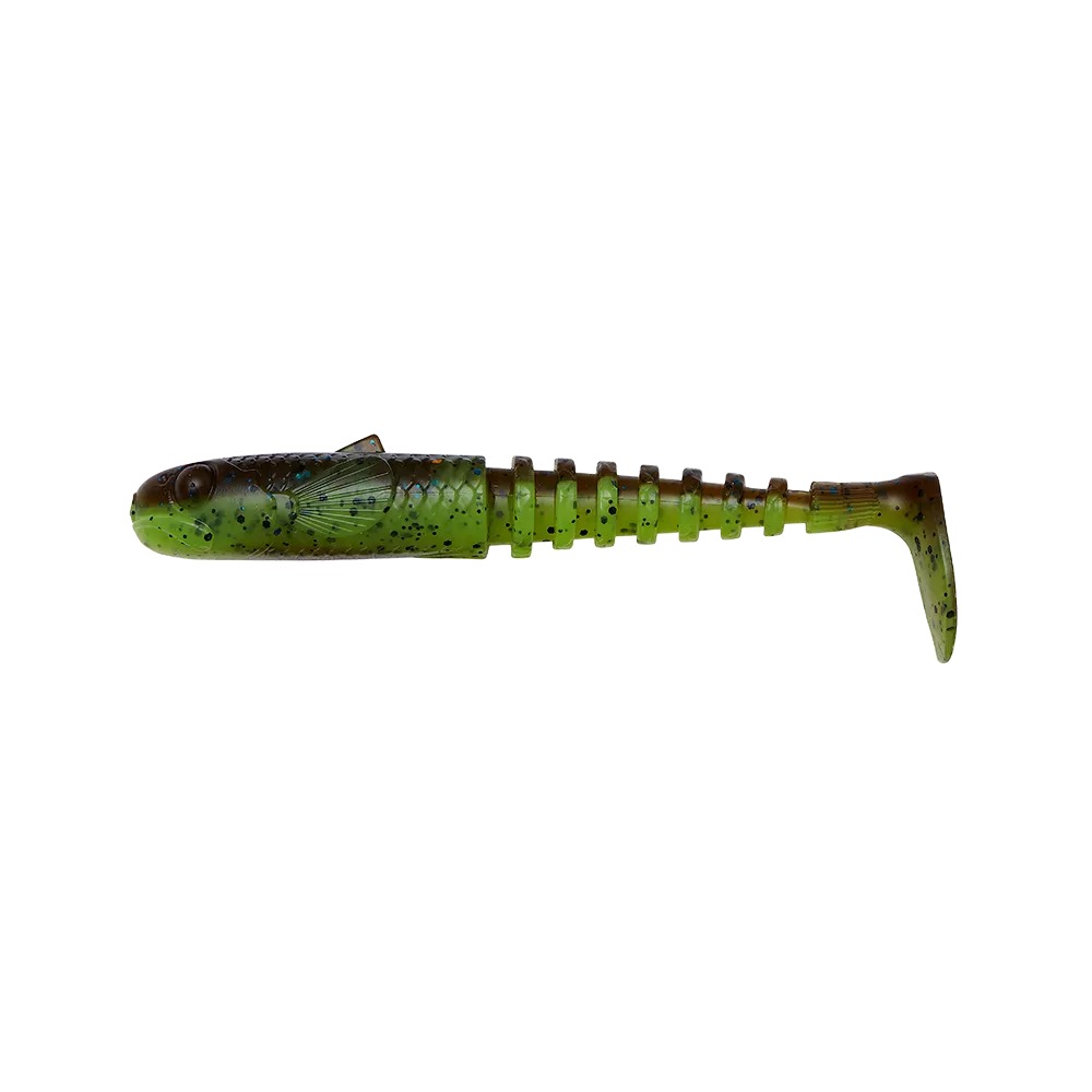 Savage Gear Gobster Shad 7.5cm 5g Chartreuse Pumpkin 5pcs