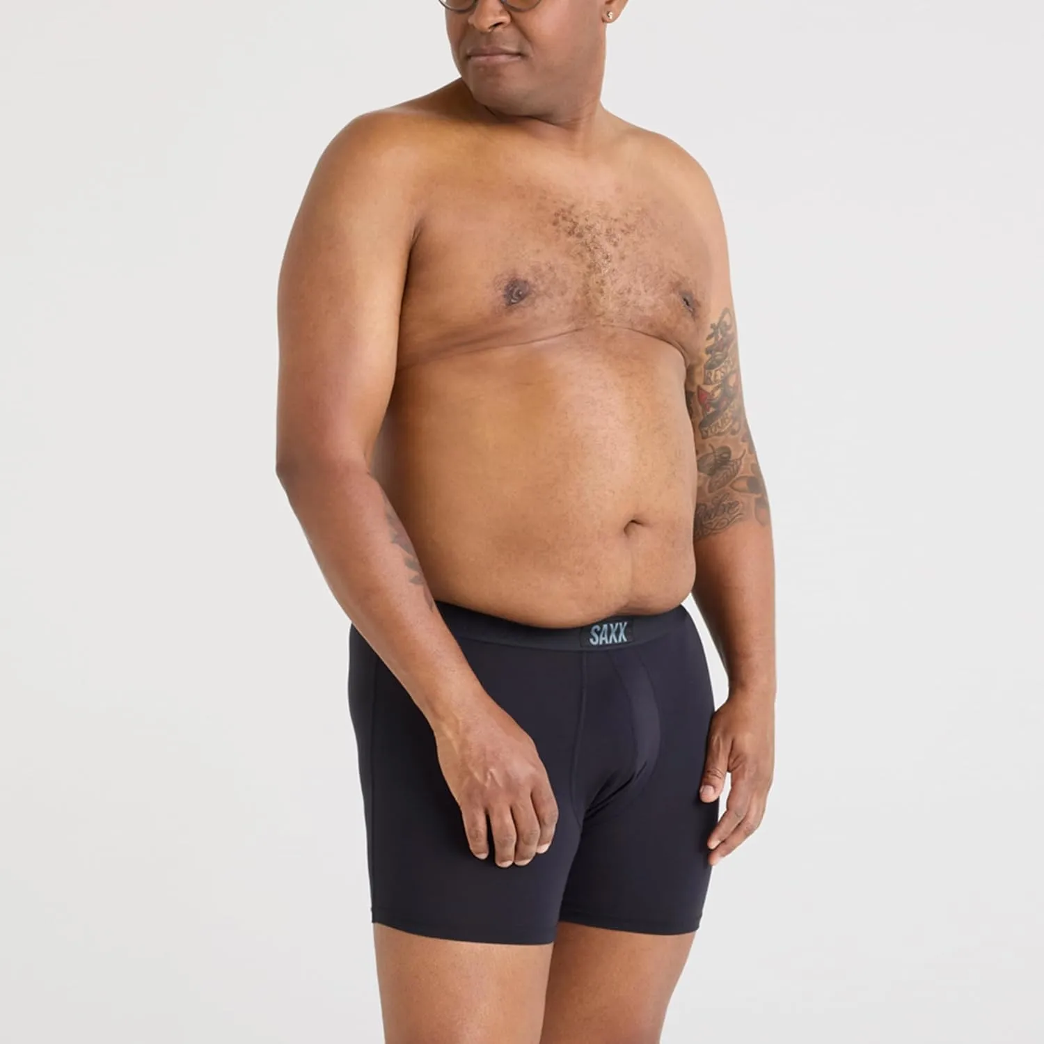 SAXX Underwear Co. Men's Underwear with Pouch Ultra Super Soft Boxer Brief Fly