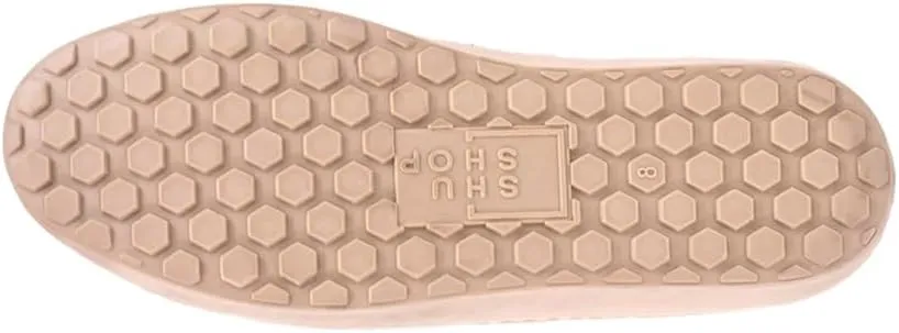 Shu Shop Womens Polka Striped Mule Sneakers Shoes Casual - Beige