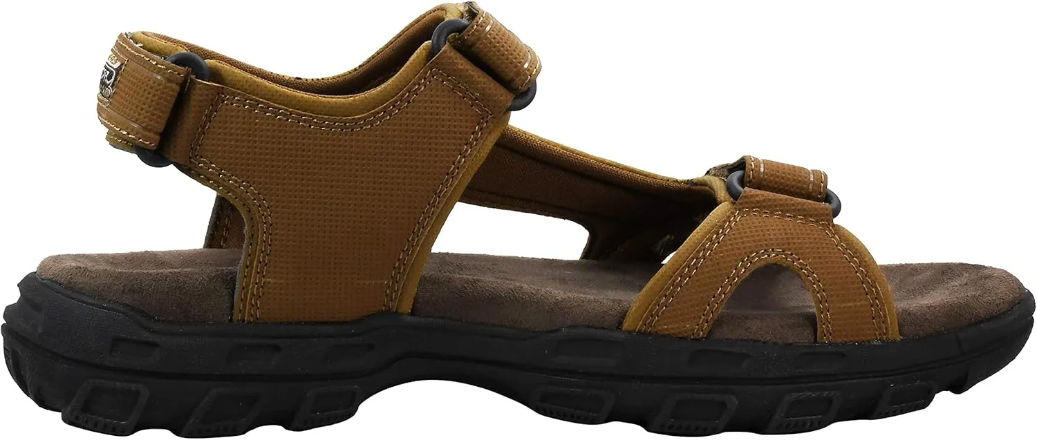 Skechers Men's Garver-Louden 64487 Open Toe Sandal W/Strap Closure