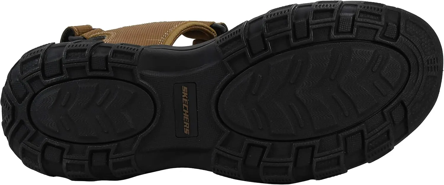 Skechers Men's Garver-Louden 64487 Open Toe Sandal W/Strap Closure