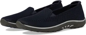 Skechers Modern Comfort Women's Women's Reggae Fest-Willows Vibe Loafer Flat, Navy, 7