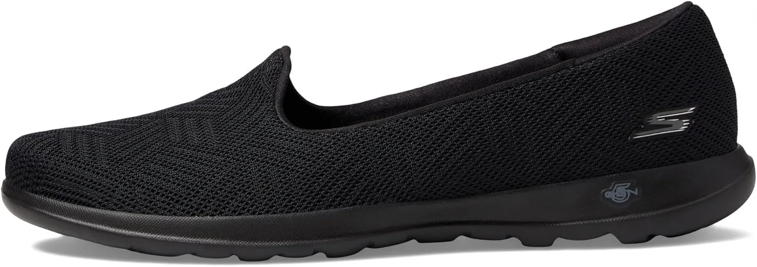 Skechers Women's Go Walk Lite-Sweet Gal Slip-on Mesh Sneakers Ballet Flat