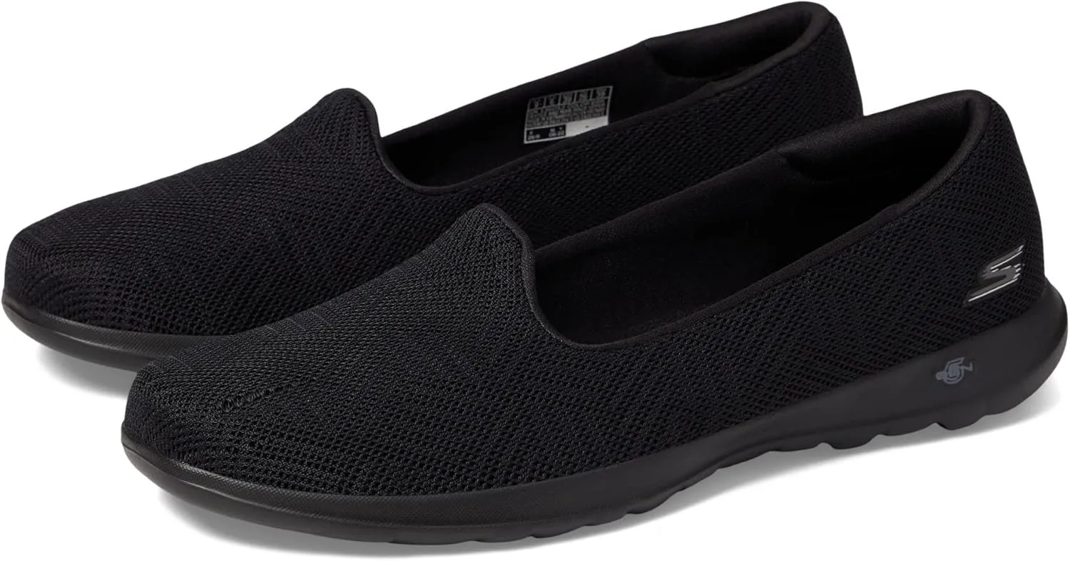Skechers Women's Go Walk Lite-Sweet Gal Slip-on Mesh Sneakers Ballet Flat