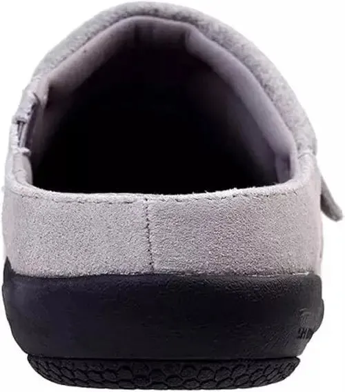 Spenco Woman's US Size 8.5 Ashley Gray Suede Mule Slide-On Shoe EURO Size 39