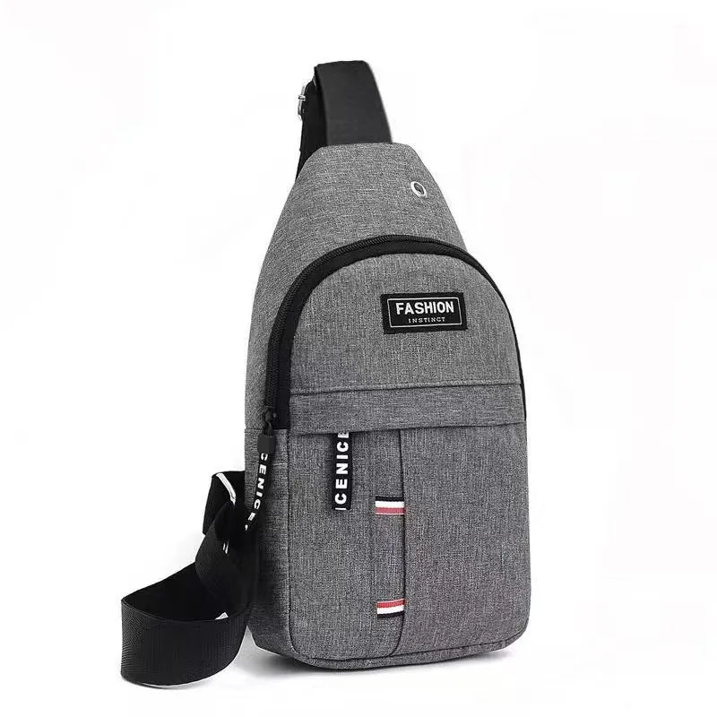 Stylish Durable Korean Cycling Oxford Cloth Men's Chest Bags