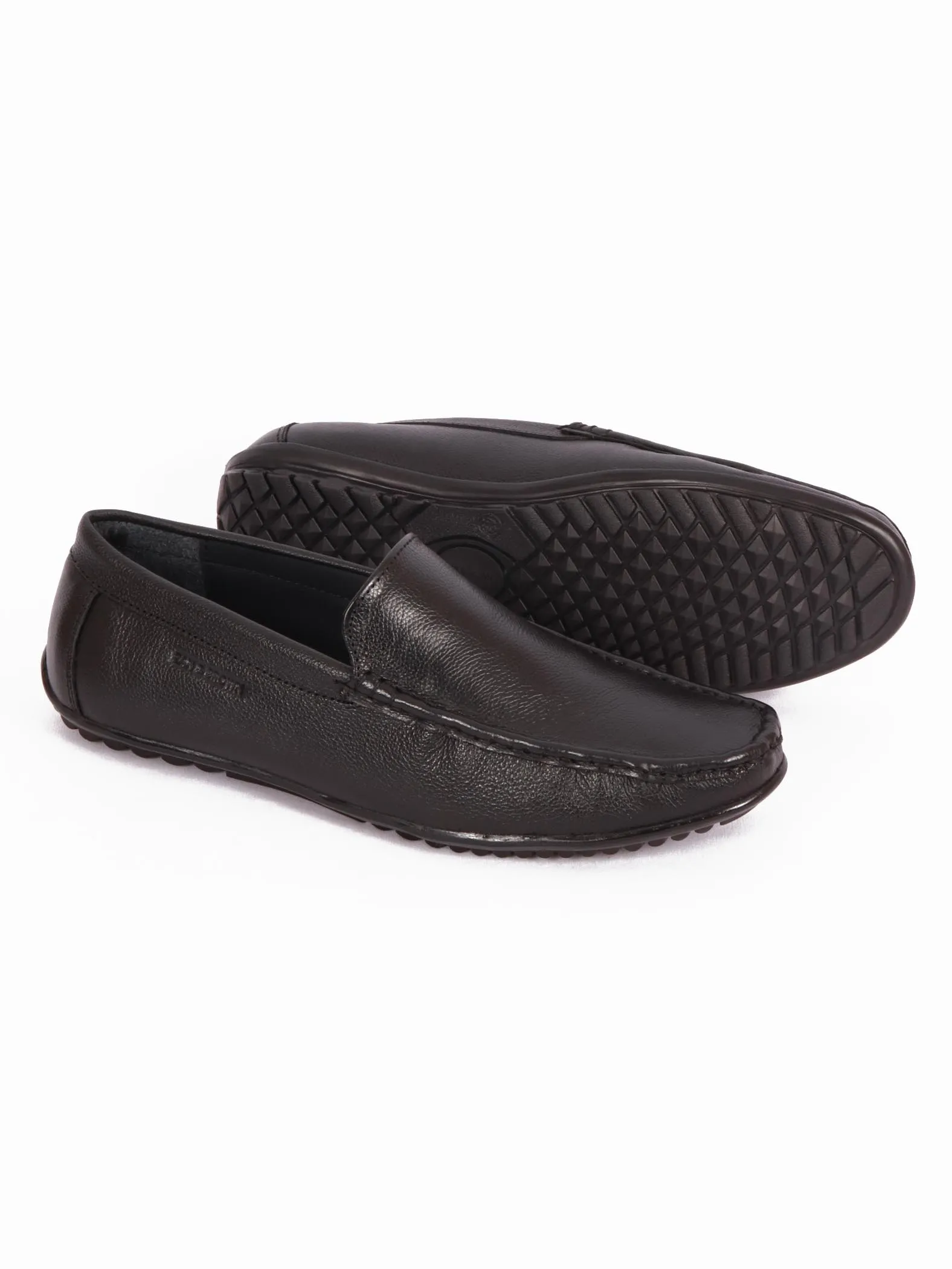 TAN & BROWN LOAFER