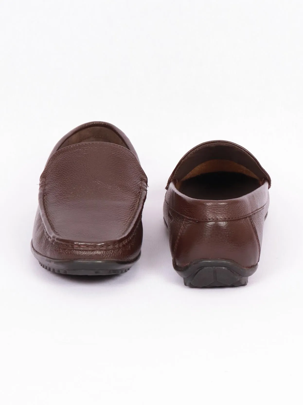 TAN & BROWN LOAFER