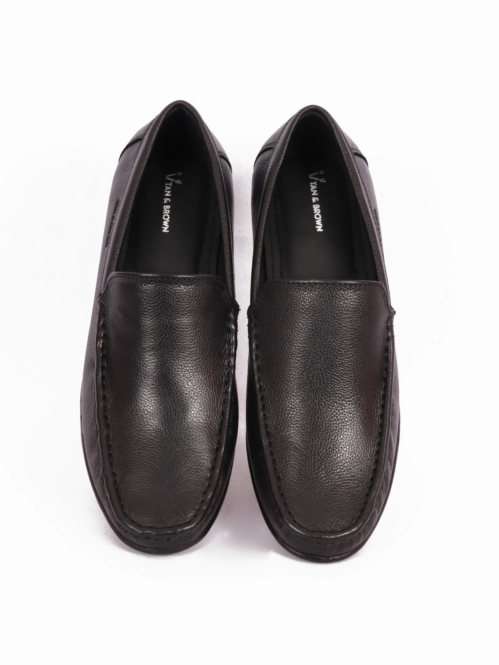 TAN & BROWN LOAFER