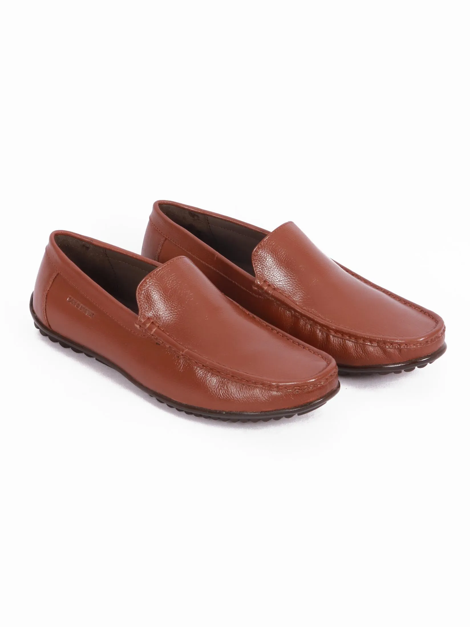 TAN & BROWN LOAFER