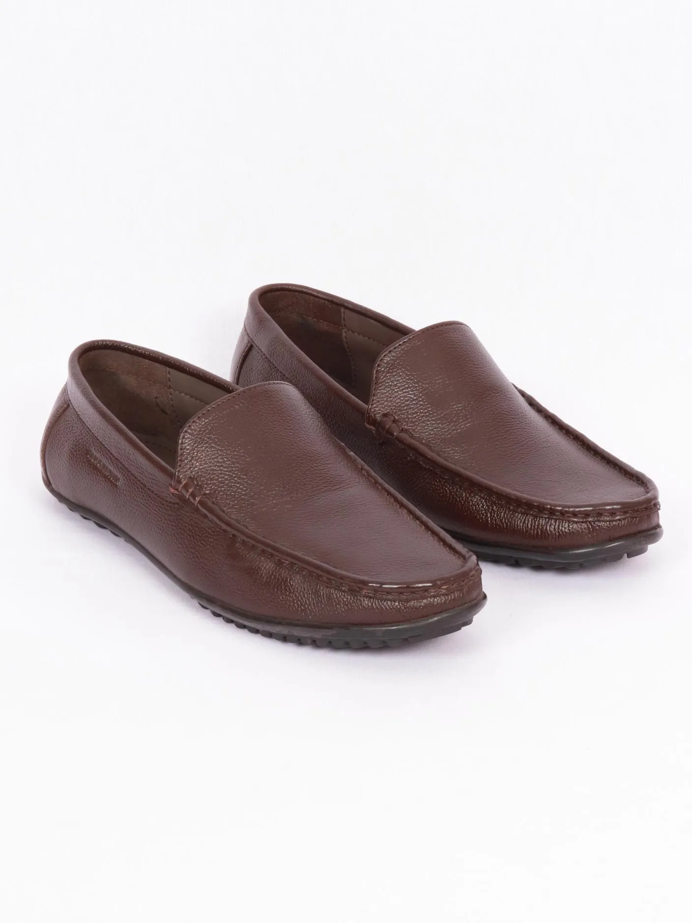 TAN & BROWN LOAFER