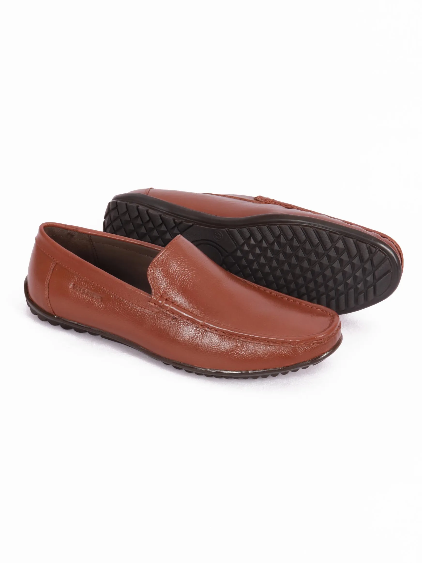 TAN & BROWN LOAFER