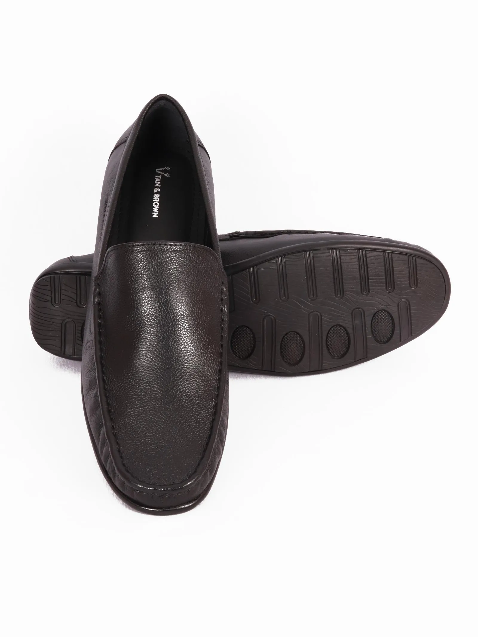 TAN & BROWN LOAFER