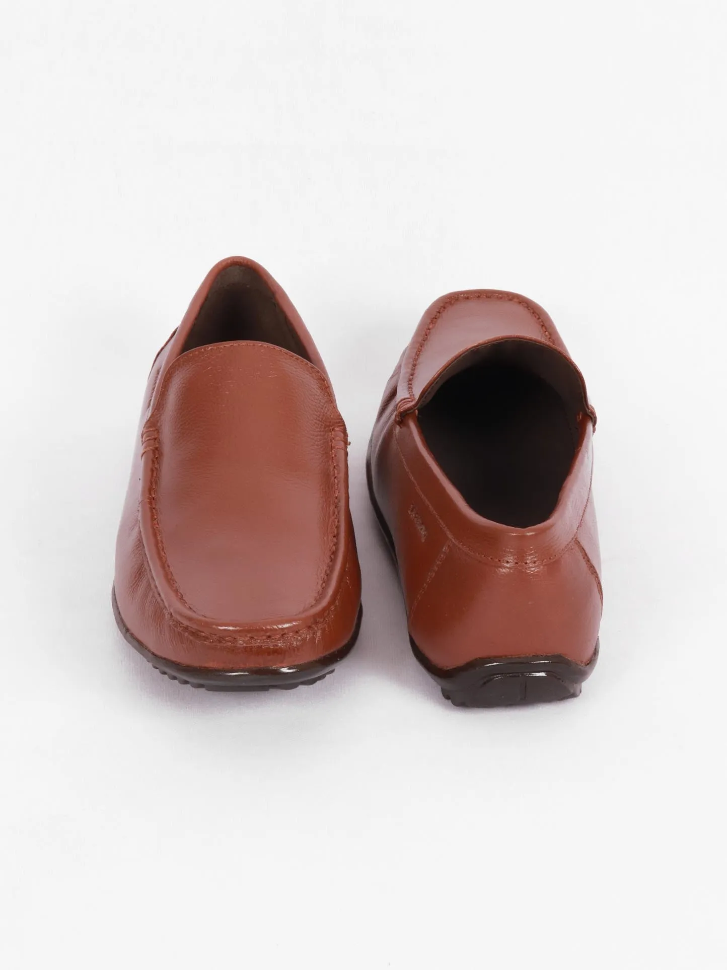 TAN & BROWN LOAFER