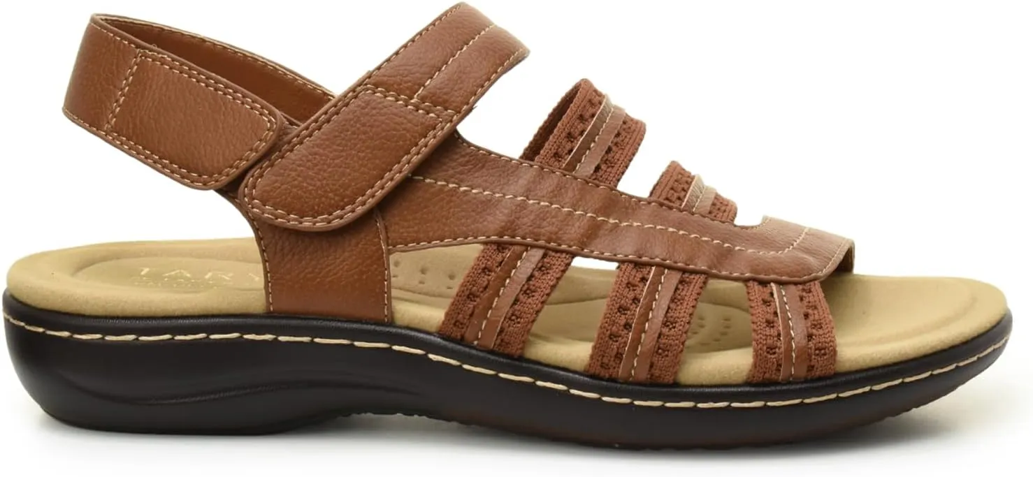 TARYN ROSE Title: Women's Comfort Sandal – Cushioned Footbed, Arch Support, and Adjustable Straps – Durable and Stylish - KOMEY