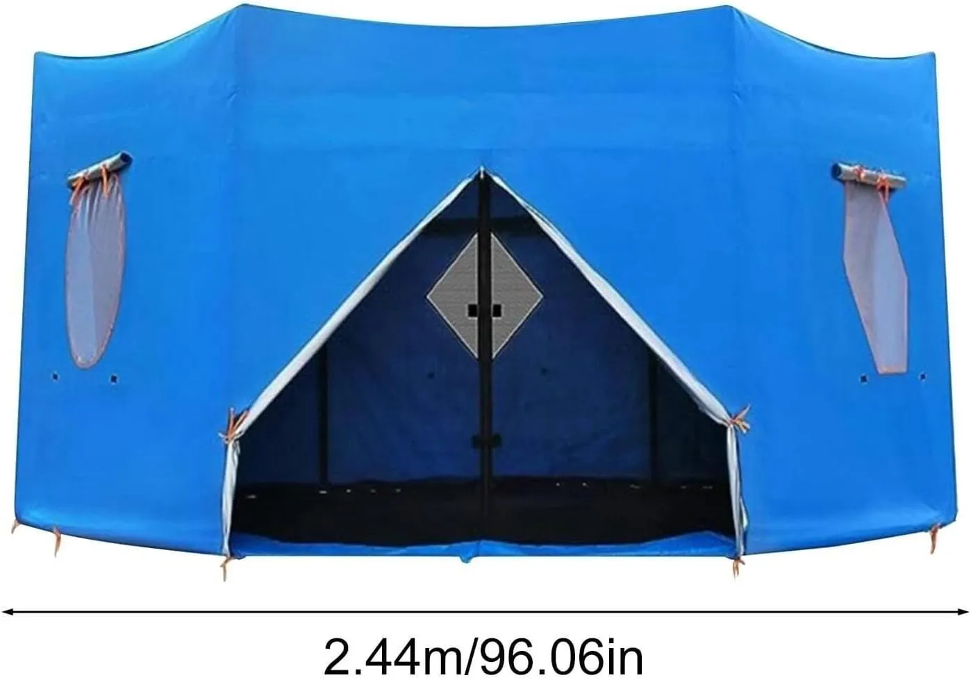 Tent for Trampoline, 6FT/8FT/10FT/12FT/14FT/15FT Trampoline Tent Cover, Trampoline Sunshade, Trampoline Accessories, for 6 Straight Pole Round Trampoline(8FT), Blue