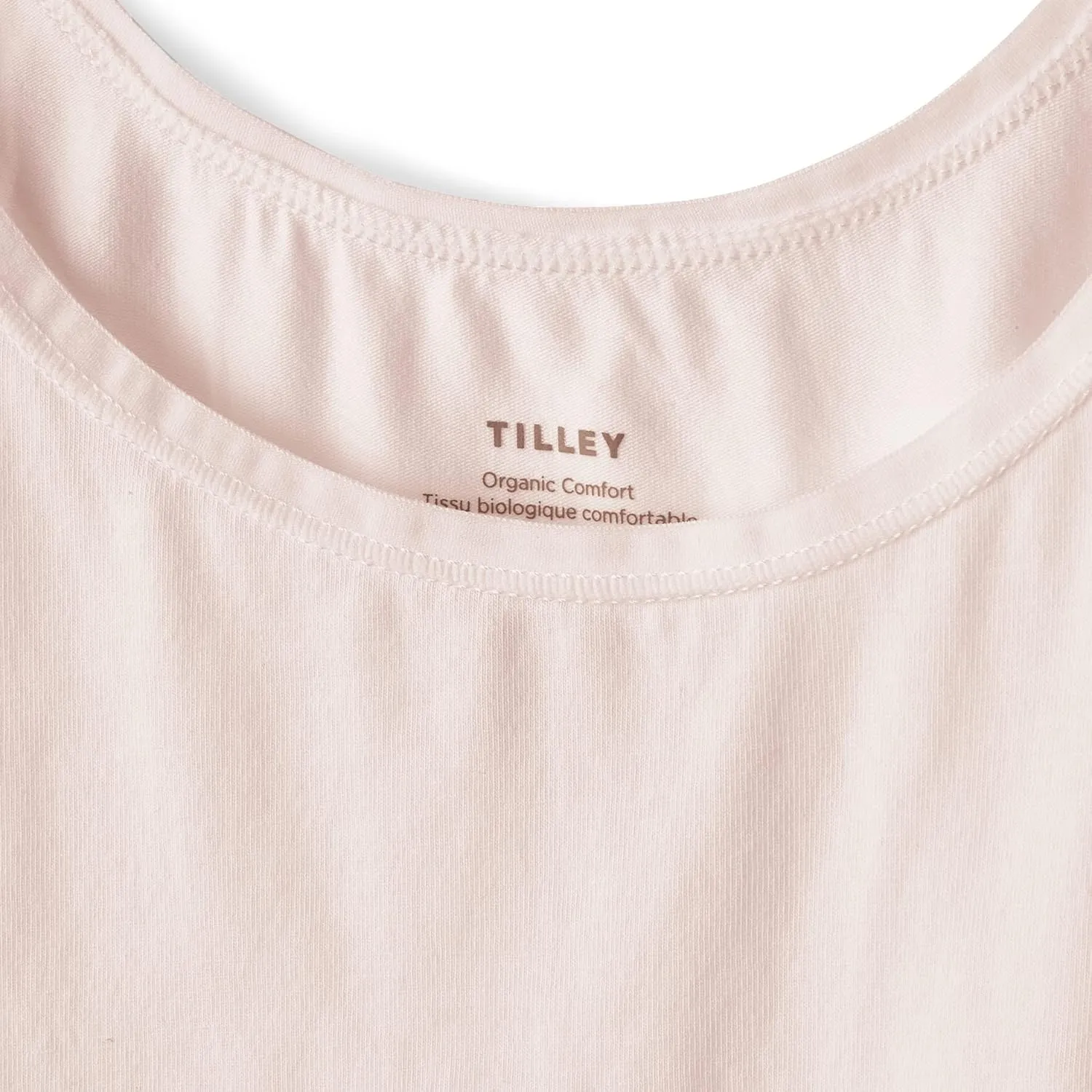Tilley Women's Organic Cotton Scoop Neck Tank Top – Lightweight Soft Sleeveless Shirt for Layering, Travel & Everyday Comfort