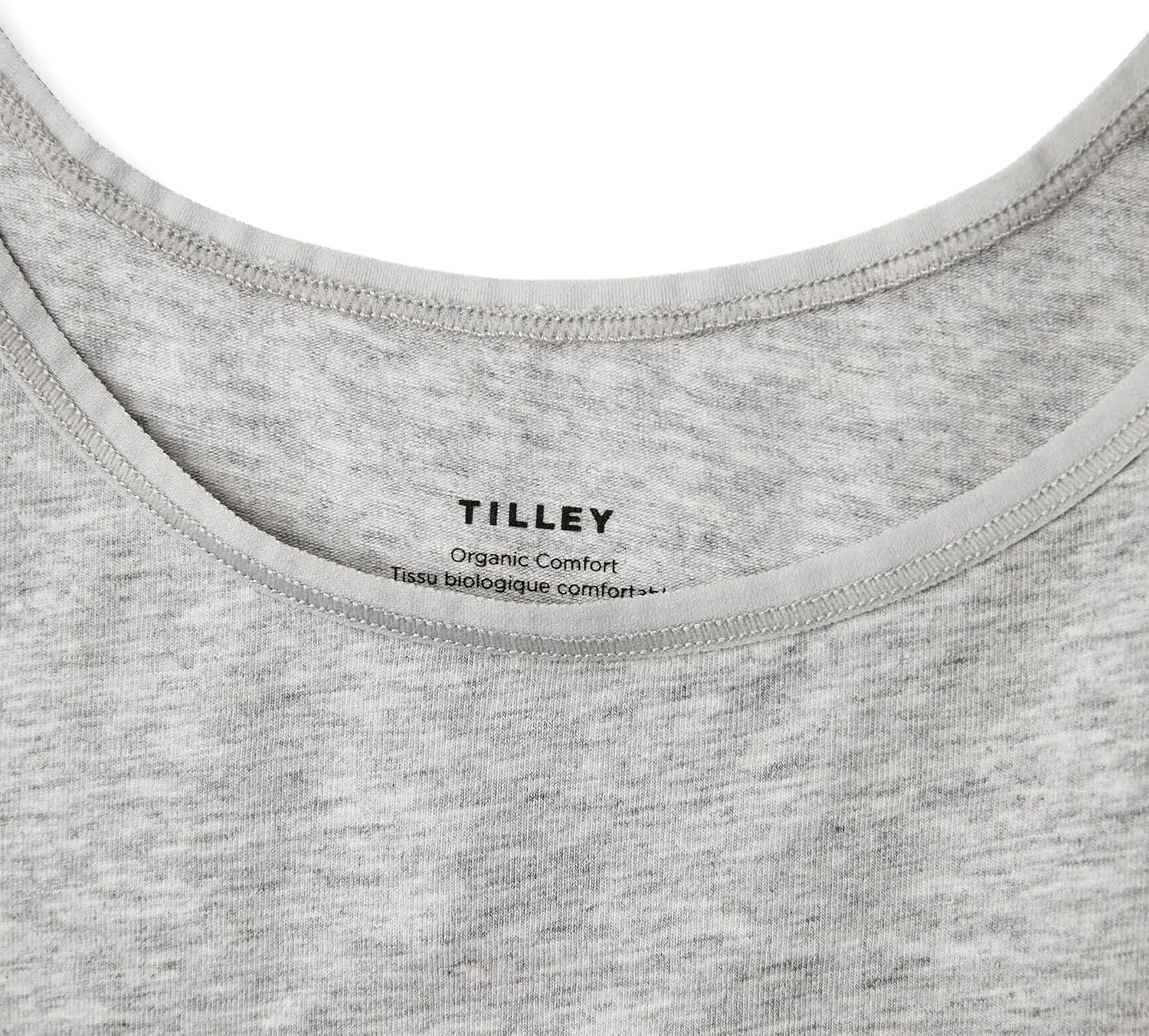 Tilley Women's Organic Cotton Scoop Neck Tank Top – Lightweight Soft Sleeveless Shirt for Layering, Travel & Everyday Comfort