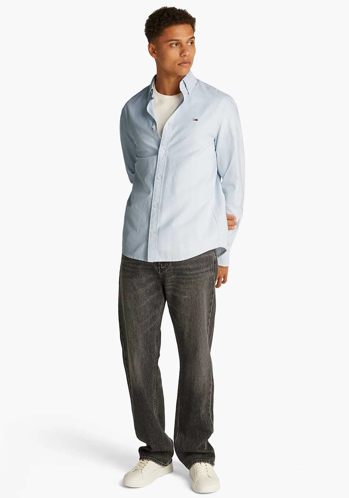 Tommy Jeans Oxford Shirt, Sweet Blue