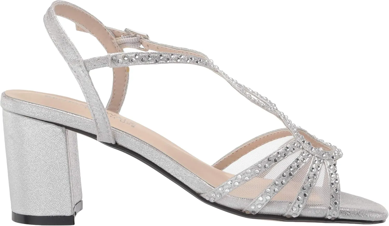 Touch Ups Women's T-Strap Block Heel Heeled Sandal