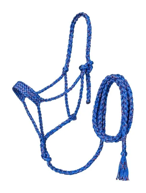 Tough1 Premium Mule Tape Halter w.Lead